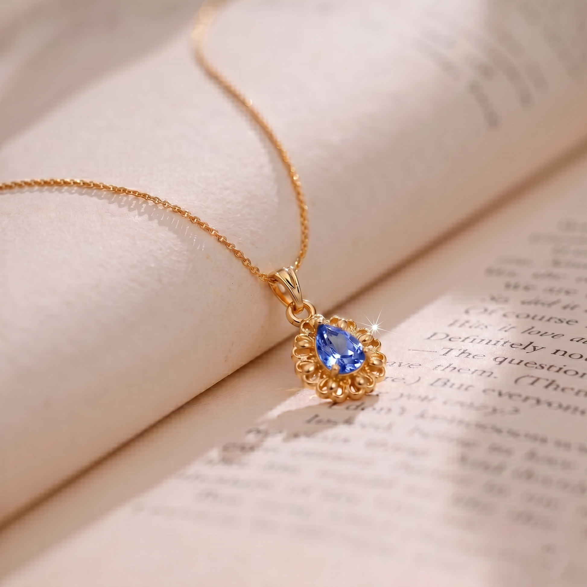 The99Jewel Rose Gold Plated Floral Stylish Chain Pendant For Women & Girls