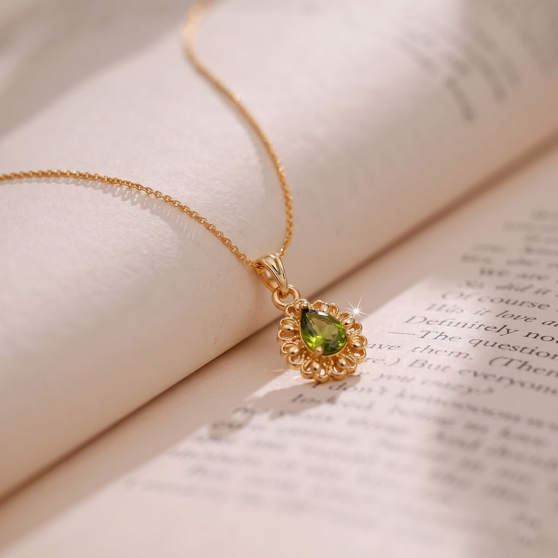 The99Jewel Rose Gold Plated Floral Stylish Chain Pendant For Women & Girls