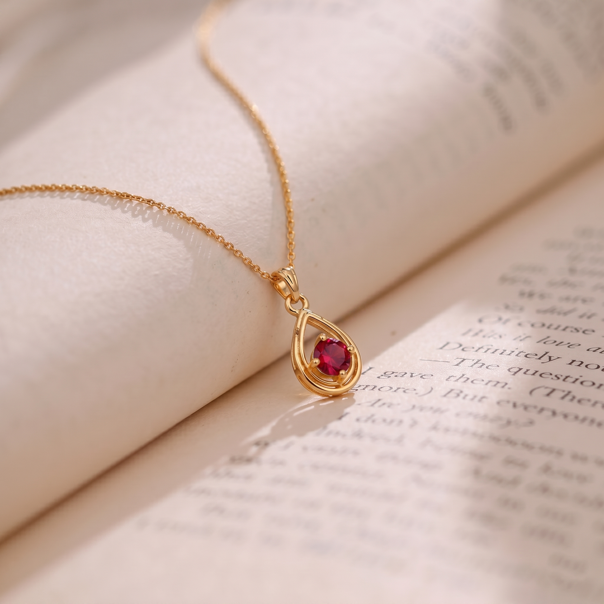 The99Jewel Rose Gold Plated Stylish Chain Pendant For Women & Girls