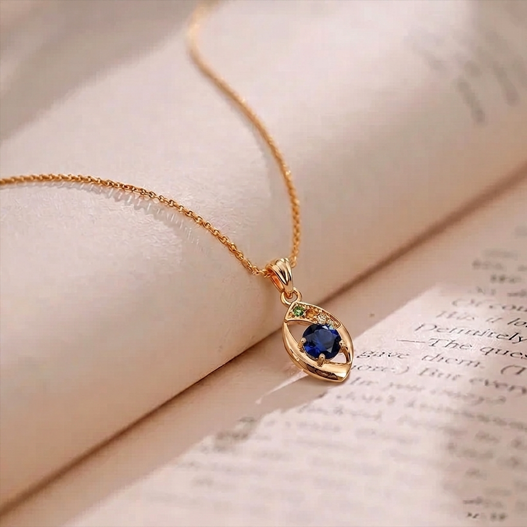 The99Jewel Rose Gold Plated Stylish Chain Pendant For Women & Girls