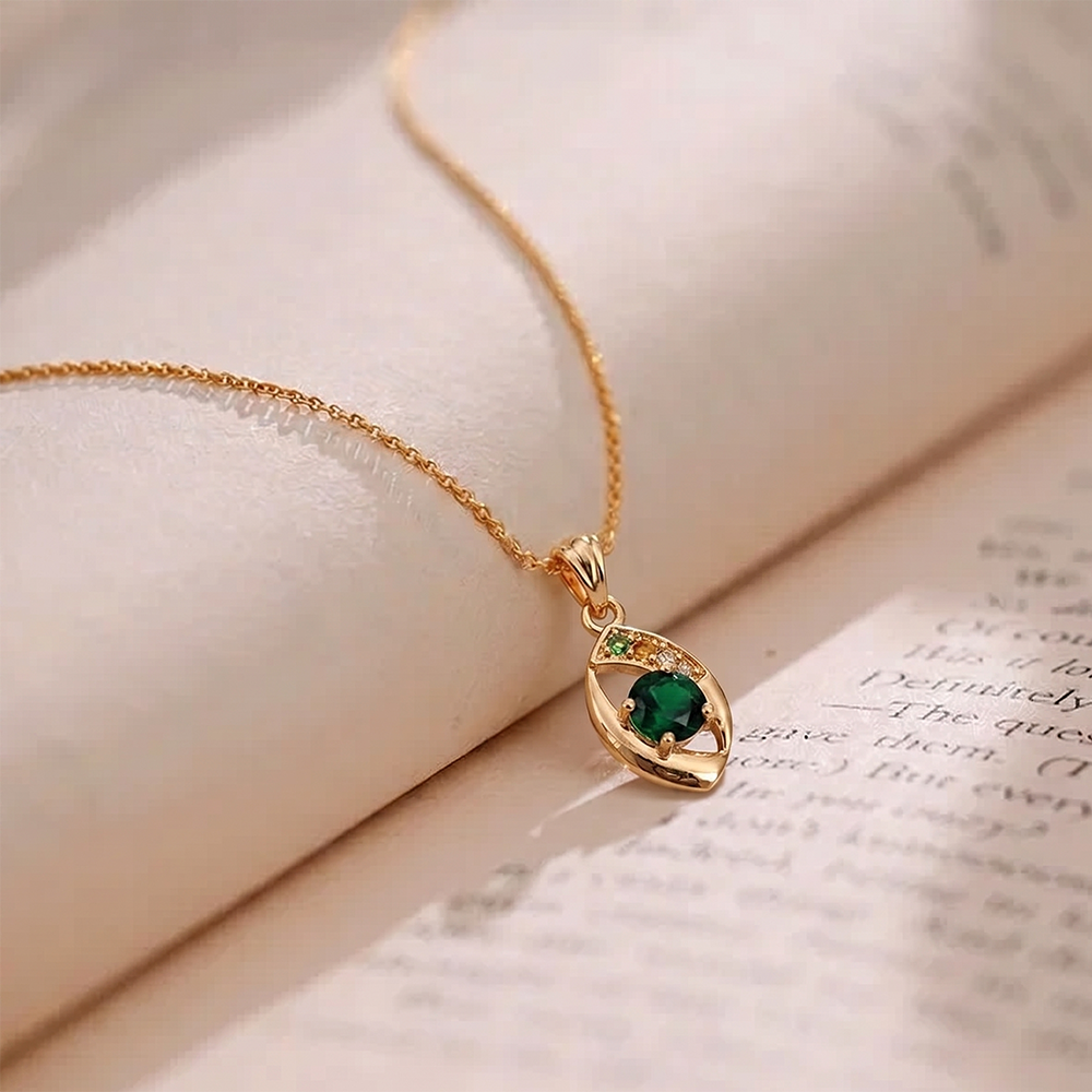 The99Jewel Rose Gold Plated Stylish Chain Pendant For Women & Girls
