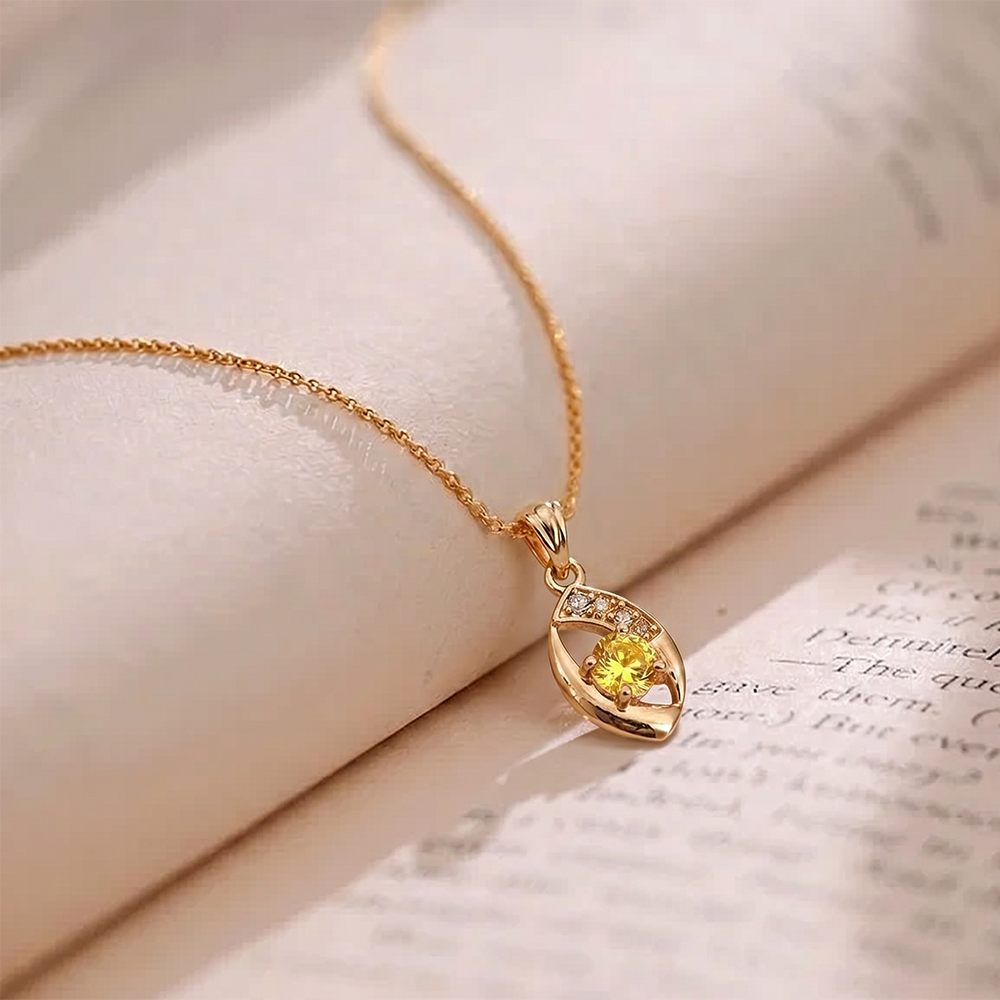 The99Jewel Rose Gold Plated Stylish Chain Pendant For Women & Girls