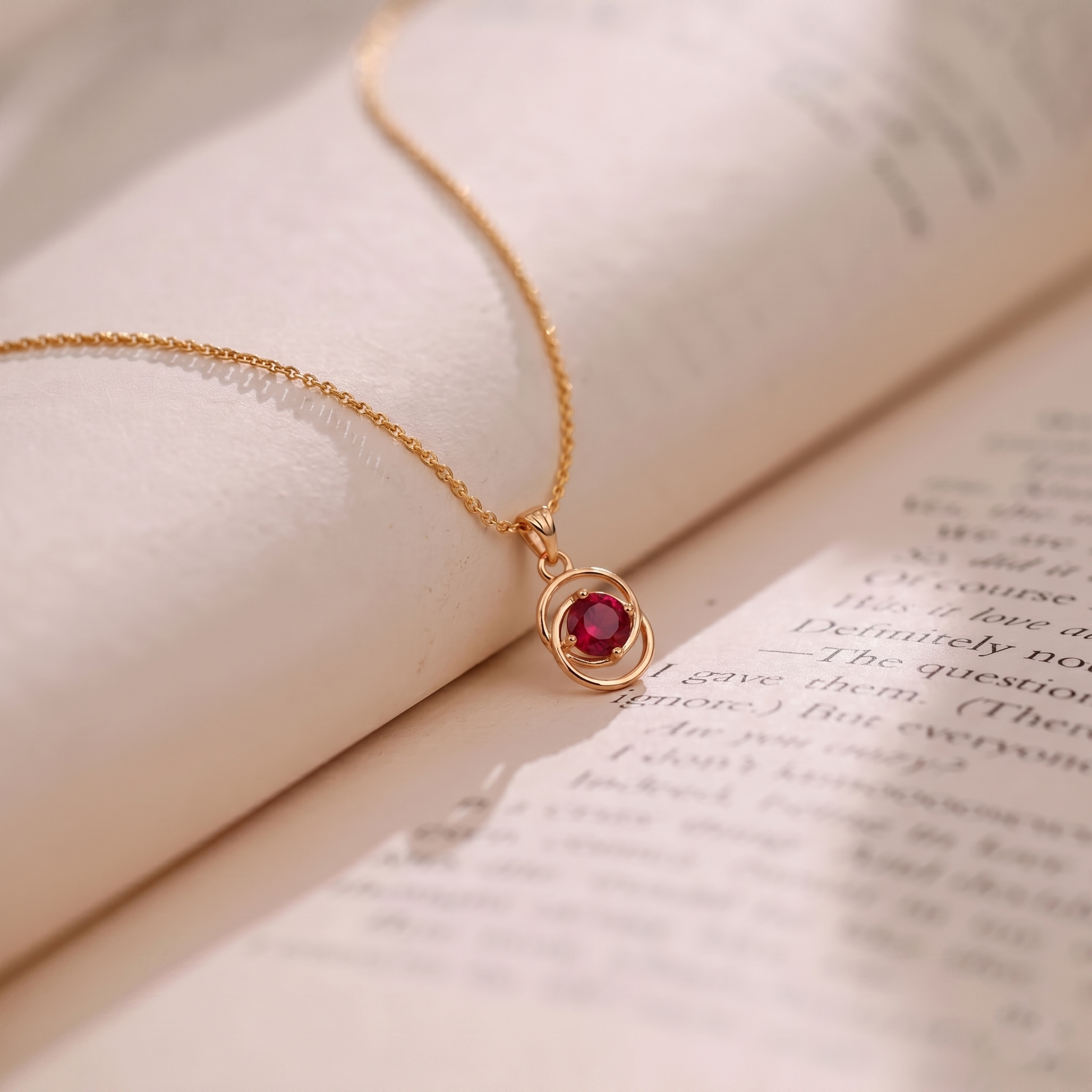The99Jewel Rose Gold Plated Stylish Chain Pendant For Women & Girls