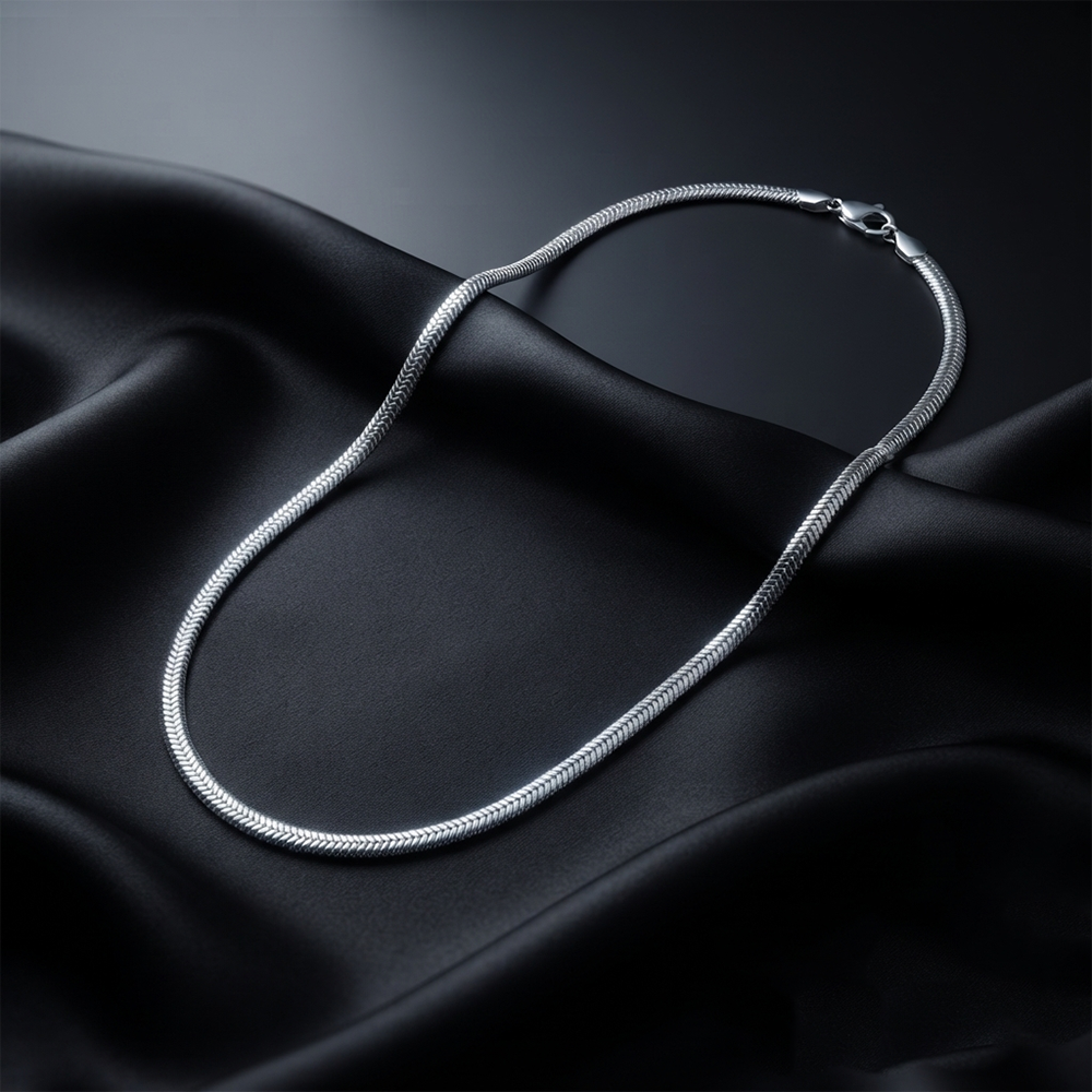 The99Jewel Trendy snake chain Necklace for Men | Contemporary Fashion Accessory