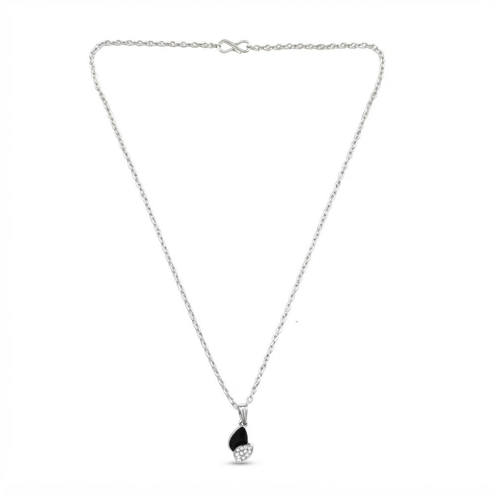 The99Jewel Fashion Silver Plated Austrian Stone Chain Pendant