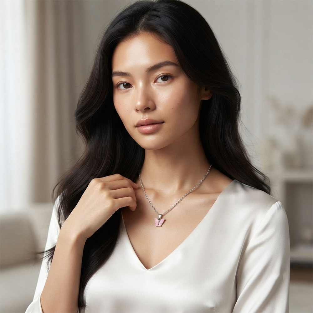 The99Jewel Butterfly Chain Pendant for Women Stylish Trendy Fashion Jewellery