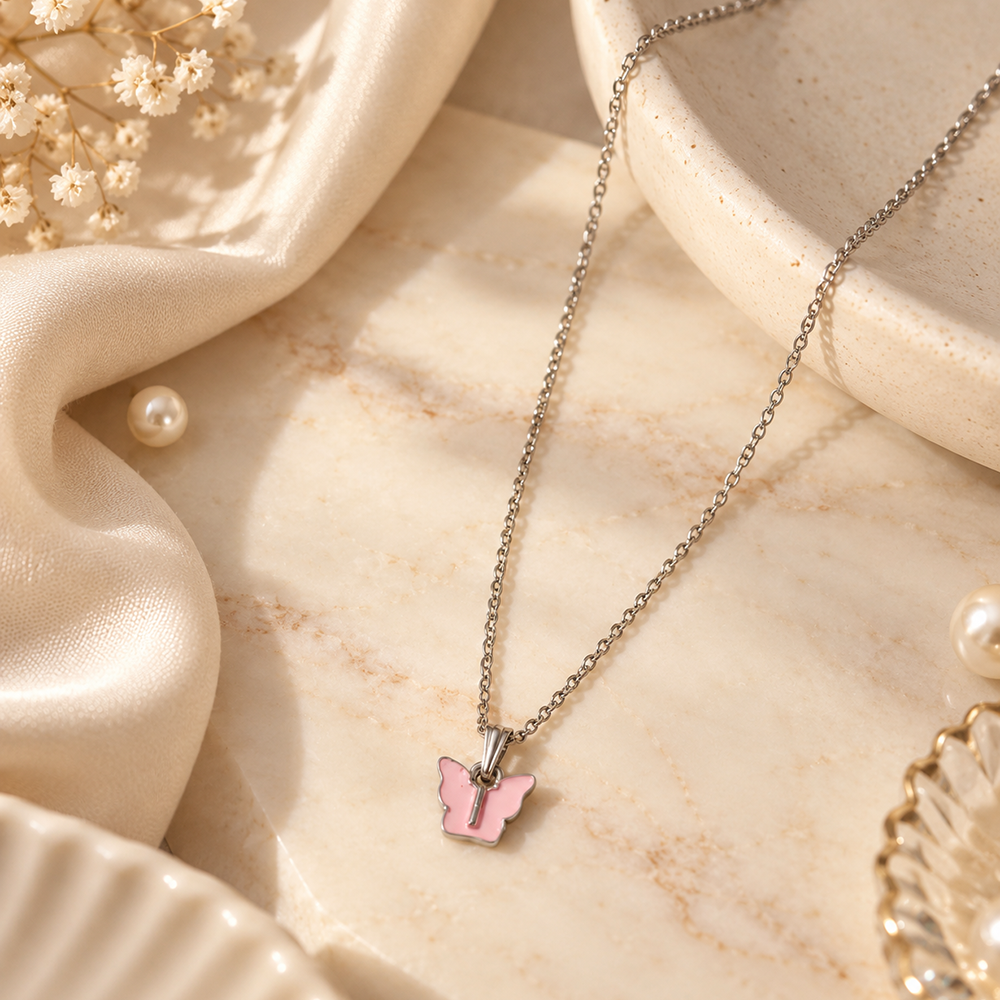 The99Jewel Butterfly Chain Pendant for Women Stylish Trendy Fashion Jewellery