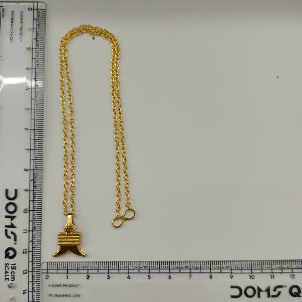 The99Jewel Modern Gold Plated Chain Pendant for Women