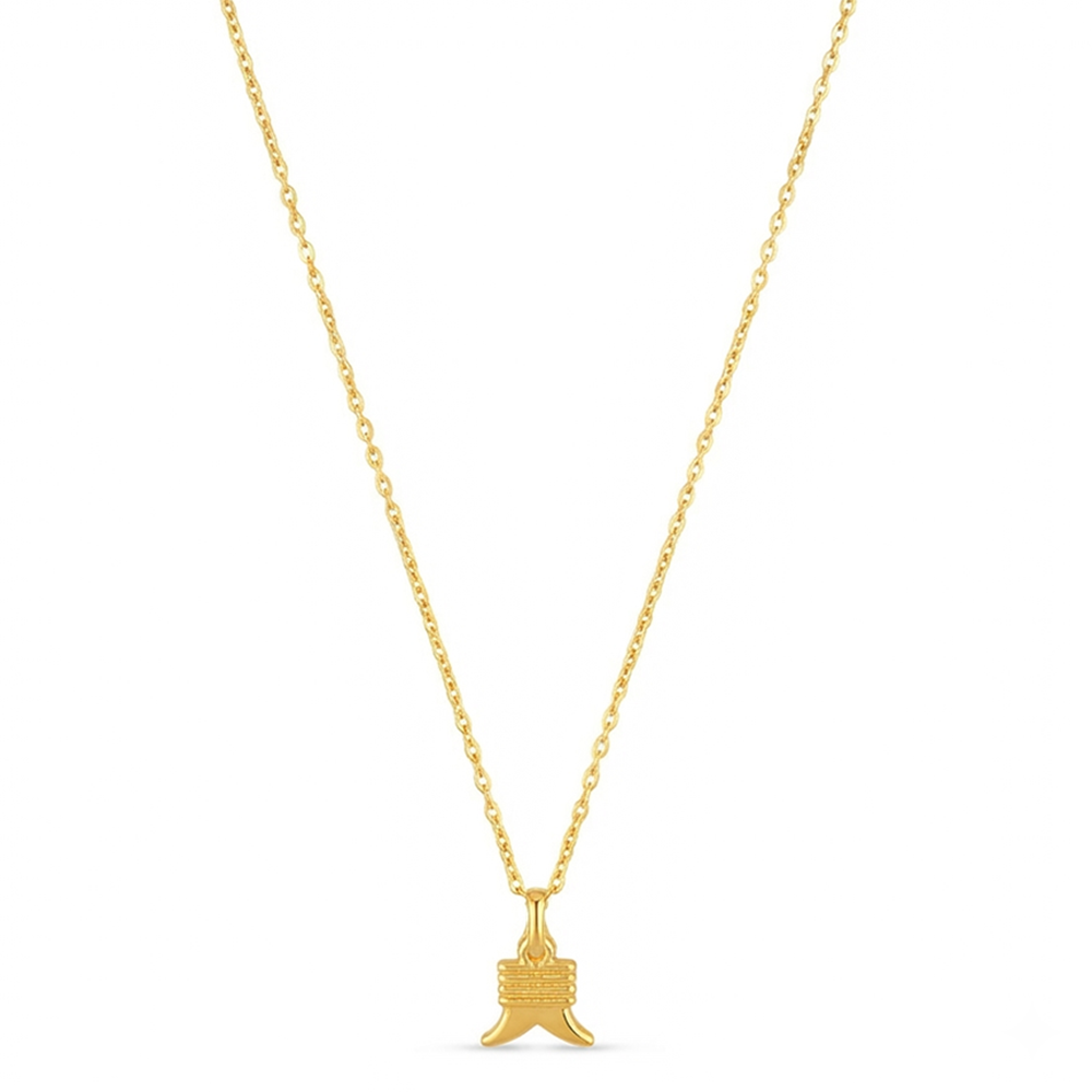 The99Jewel Modern Gold Plated Chain Pendant for Women