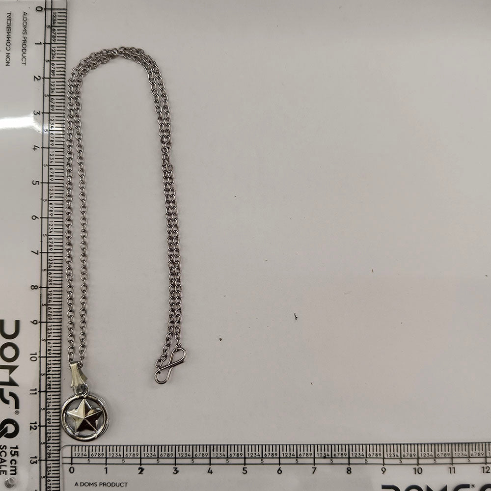 The99Jewel Modern Silver Plated Star Shape Pendant Chain for Women