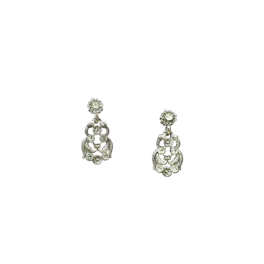 The99Jewel Silver Plated Elegant Austrian Stone Necklace set