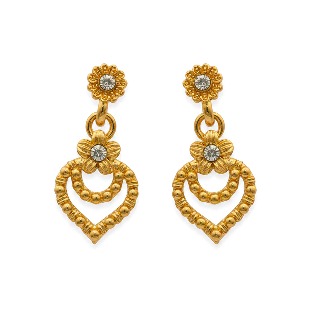 The99Jewel Gold Plated Elegant Austrian Stone Necklace set