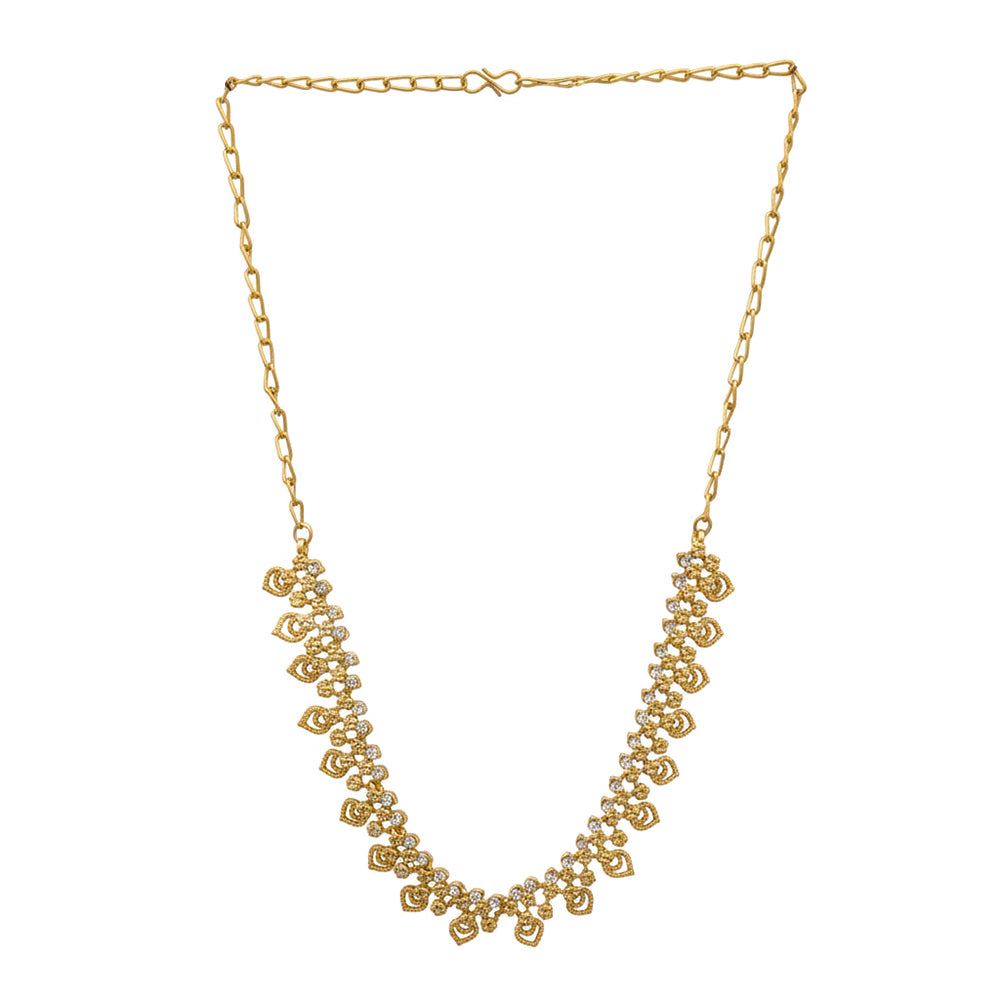 The99Jewel Gold Plated Elegant Austrian Stone Necklace set