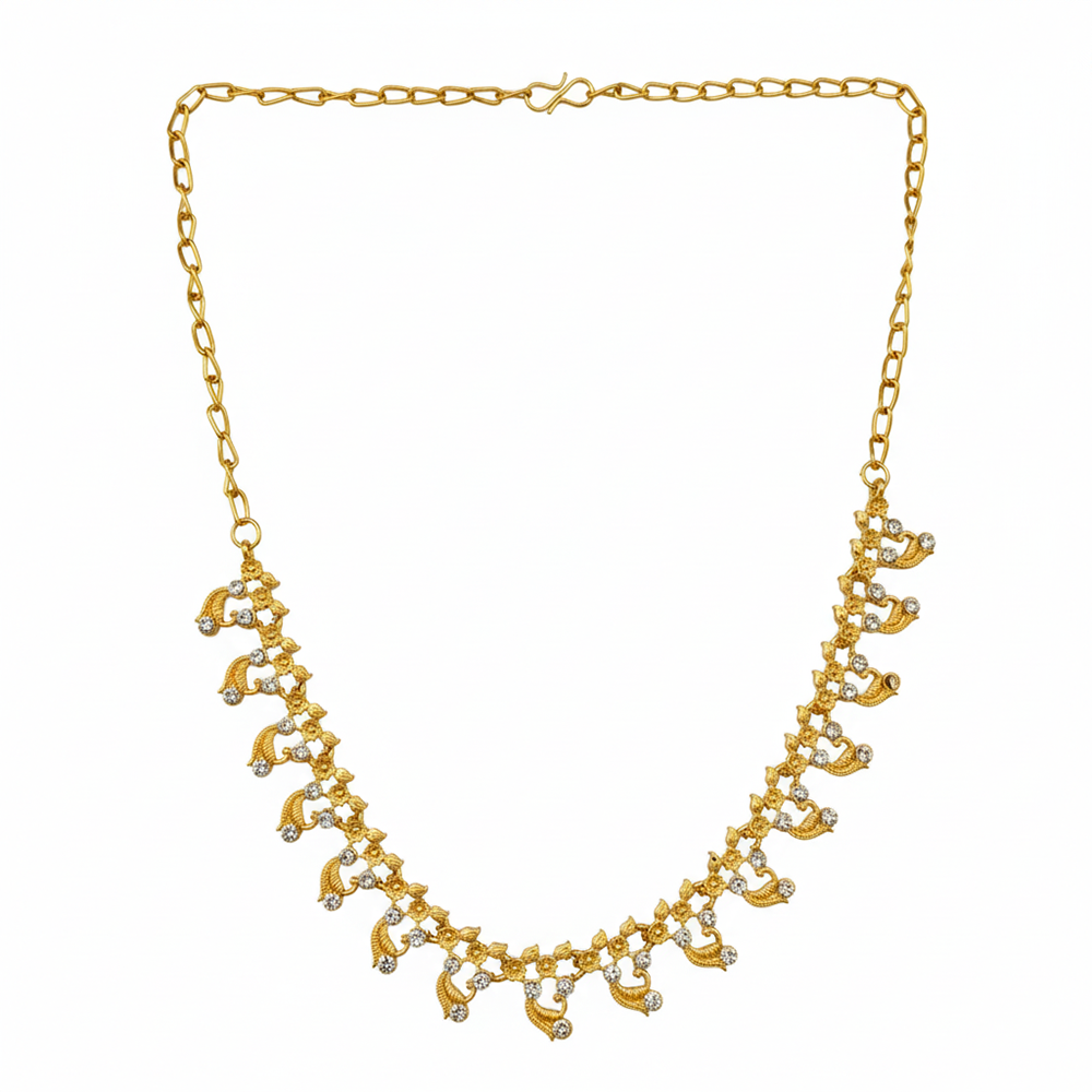 The99Jewel Gold Plated Elegant Austrian Stone Necklace set