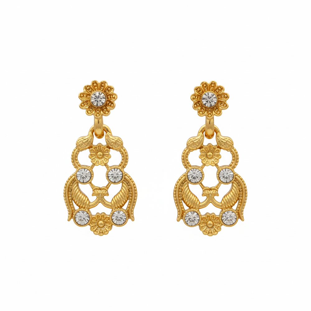 The99Jewel Gold Plated Elegant Austrian Stone Necklace set