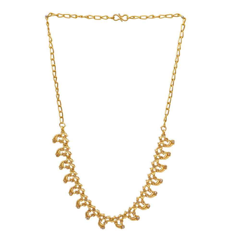 The99Jewel Gold Plated Austrian Stone Necklace Set