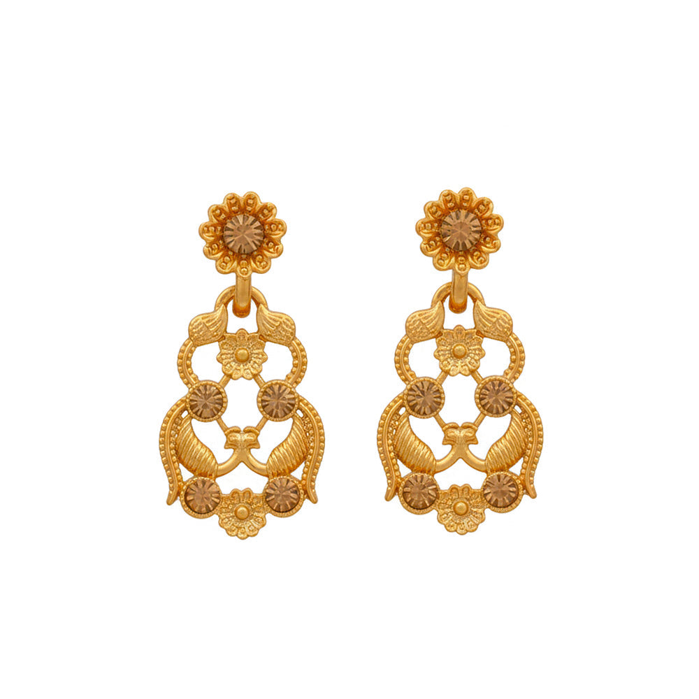 The99Jewel Gold Plated Austrian Stone Necklace Set
