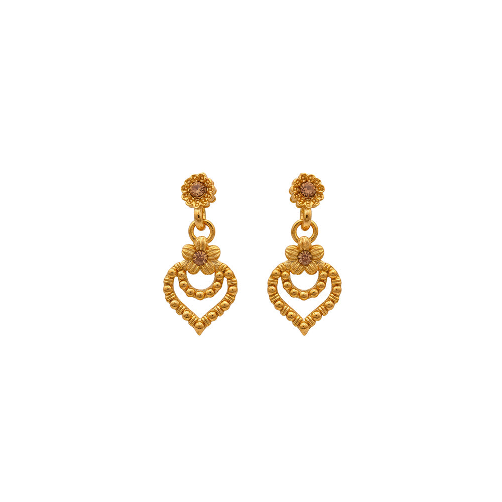 The99Jewel Gold Plated Elegant Austrian Stone Necklace set