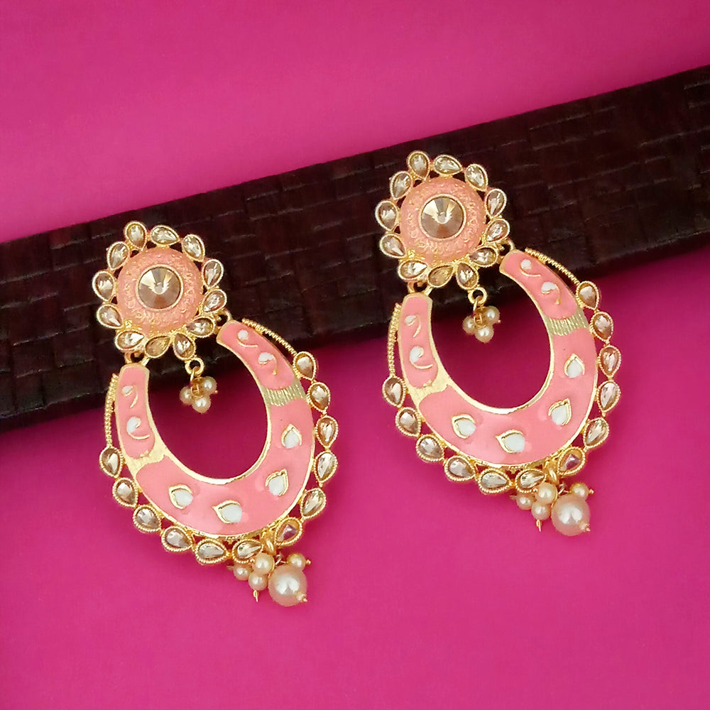 The99Jewel Traditional Dangler Earrings for Women | Elegant Ethnic Long Hanging Earrings for Wedding, Party and Festive Wear