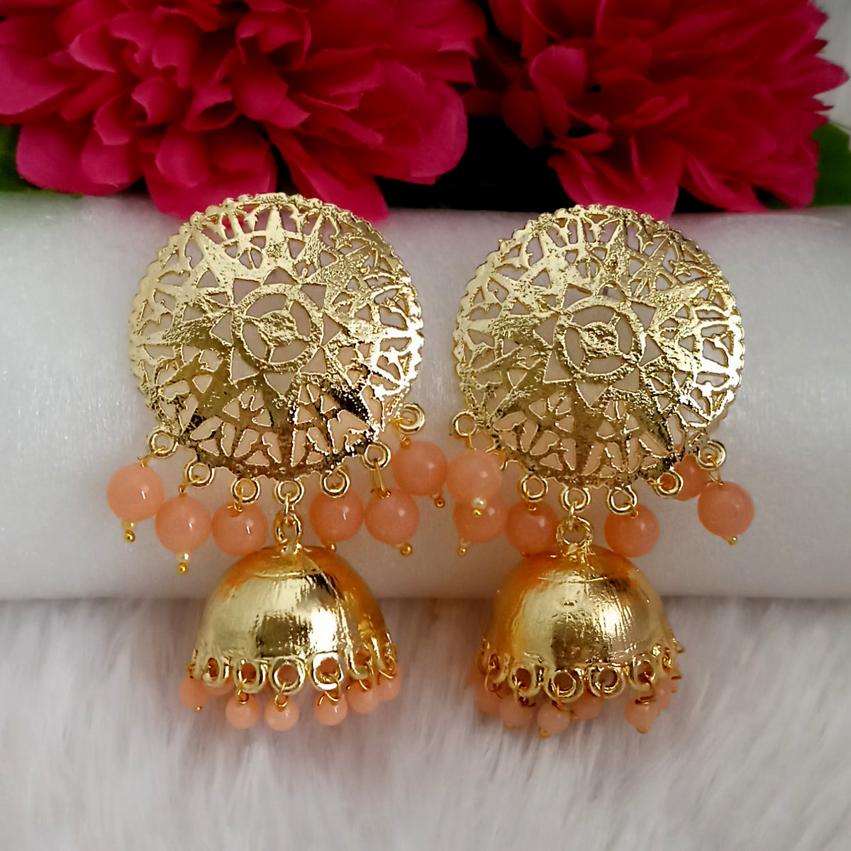The99Jewel Indian Traditional Jhumki Earrings for Women | Beautiful Ethnic Jewellery for Wedding Ceremonies and Special Occasions