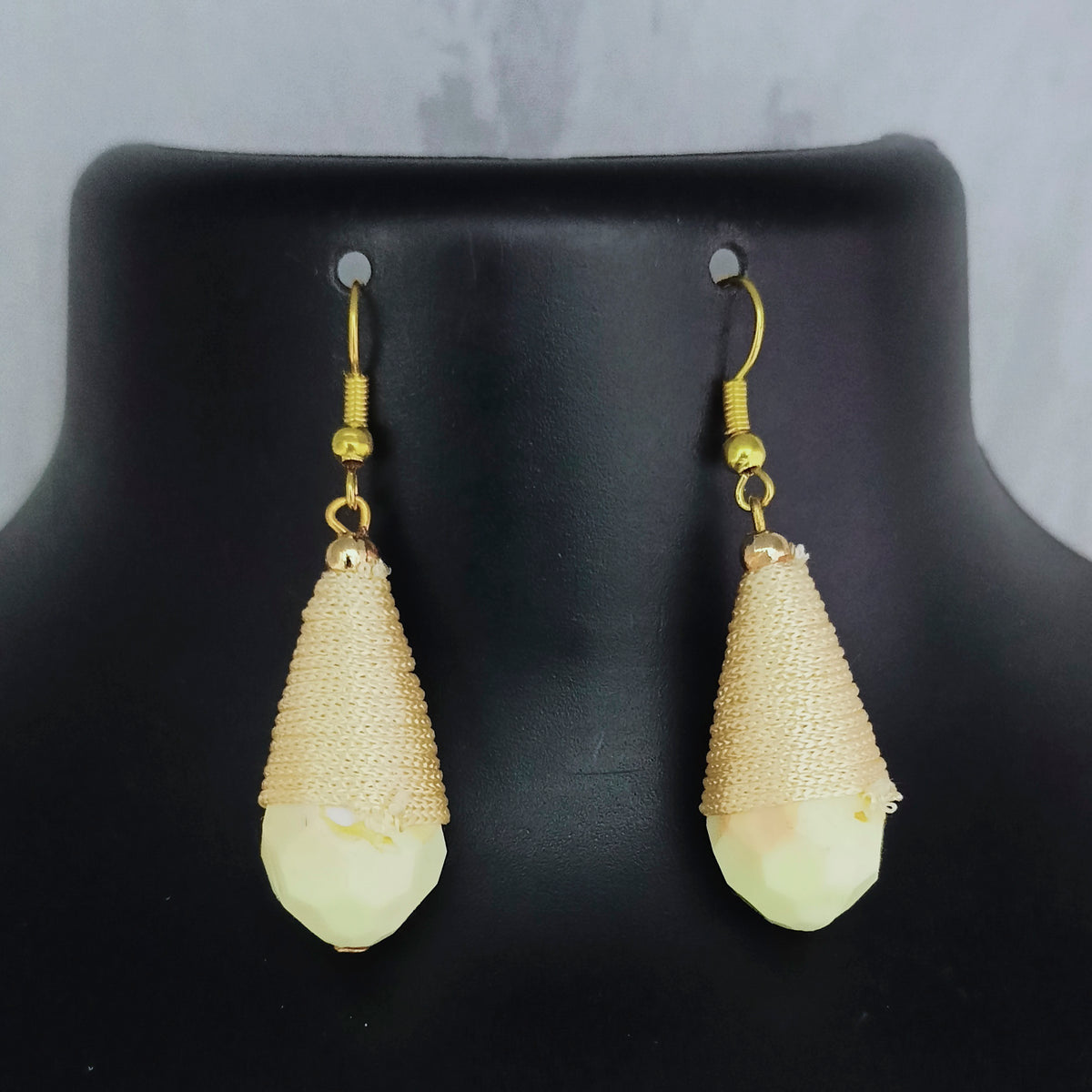 The99Jewel Stylish White Thread Earrings For Women And Girls