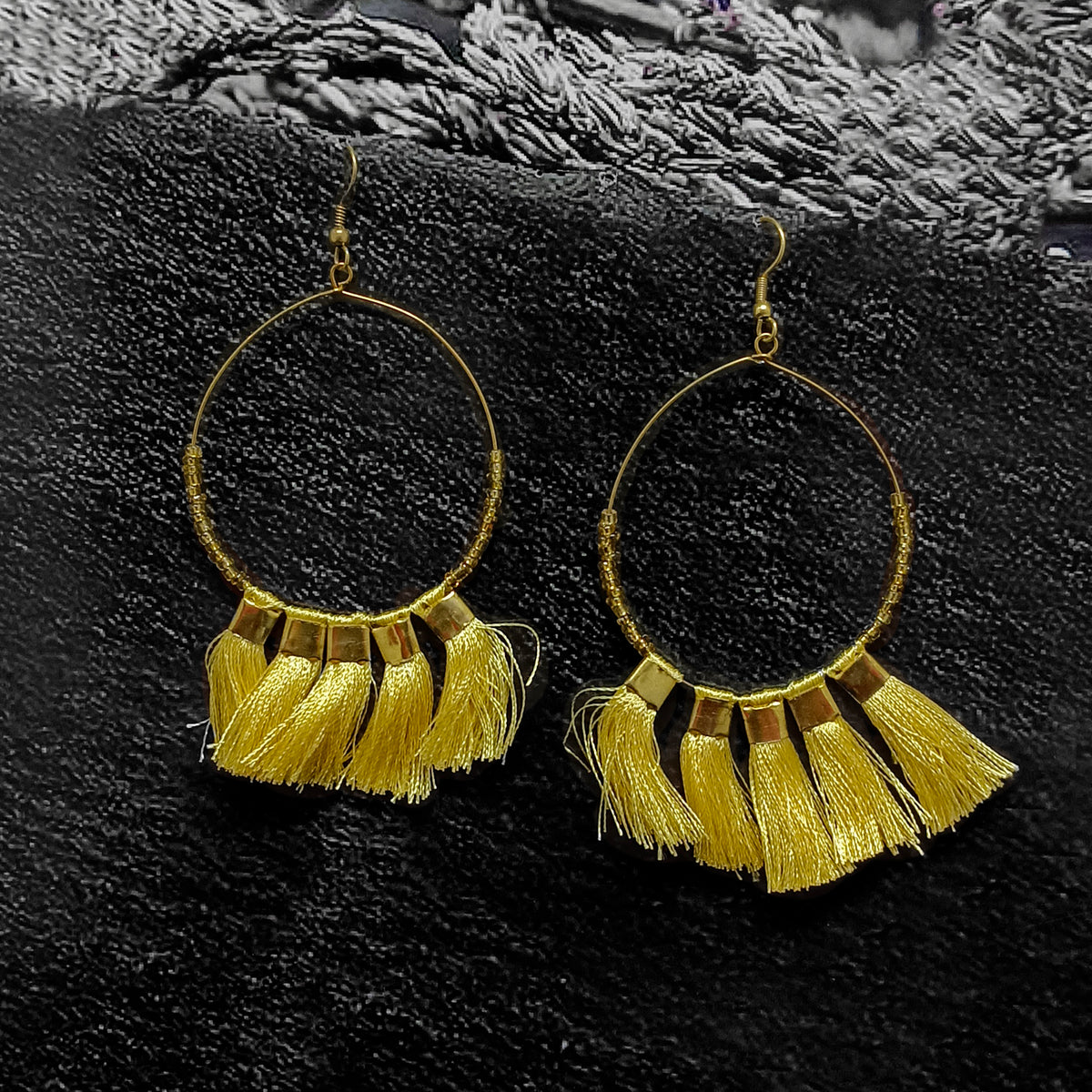 The99Jewel Silk Thread Stylish Earrings