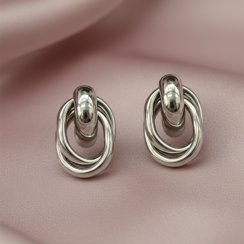 The99Jewel Demi Fine Anti Tarnish Stylish Studs Earrings