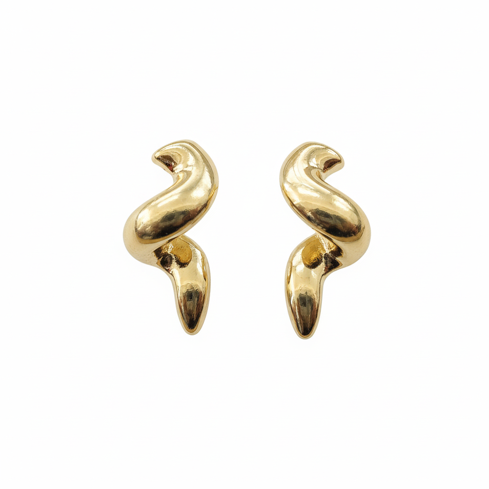 The99Jewel Snake Style Anti Tarnish Earrings
