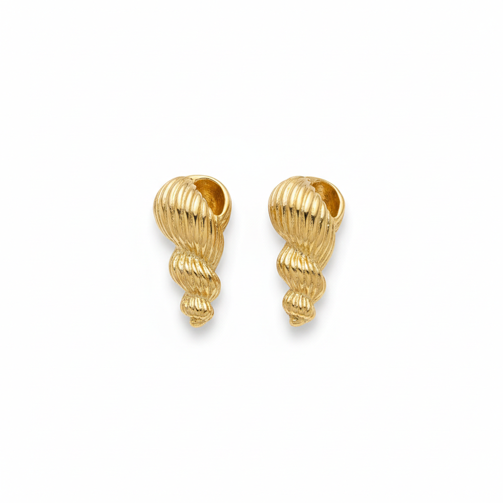 The99Jewel Shell Style Anti Tarnish Earrings