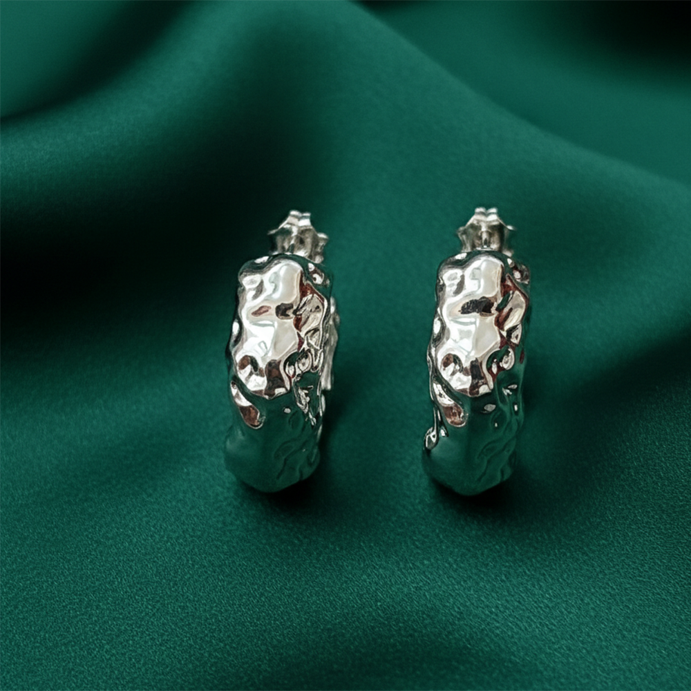 The99Jewel Stylish Silver Plated Earrings