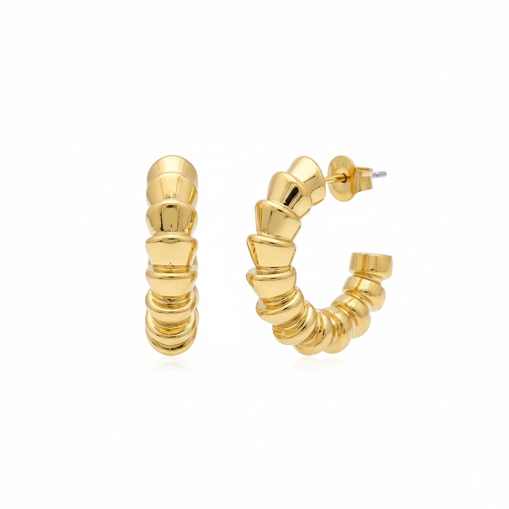 The99Jewel Stylish Gold Plated Earrings