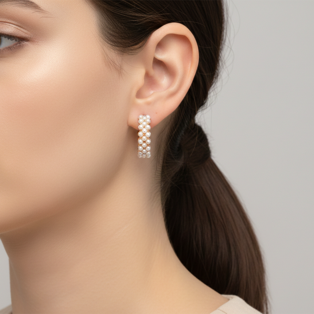 The99Jewel Stylish Gold Plated Earrings