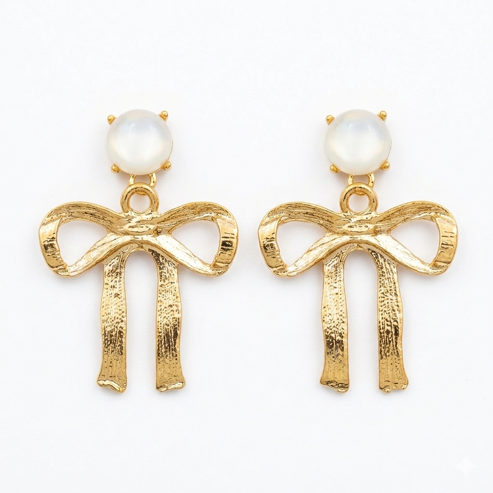 The99Jewel Chic Bow Anti Tarnish Lightweight Trendy Fashion Jewellery
