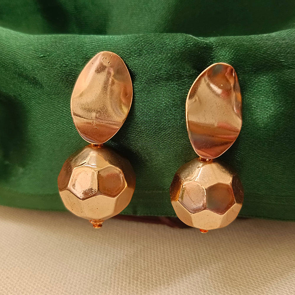 The99Jewel Gold Plated Stylish Earrings