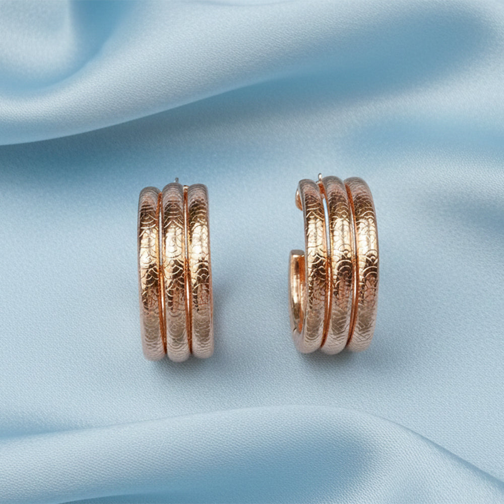 The99Jewel Rose Gold PlatedSmall HoopEarrings