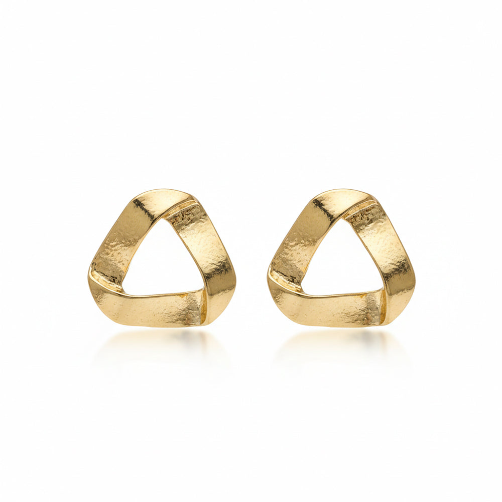 The99Jewel Gold Plated Stylish Stud Earrings