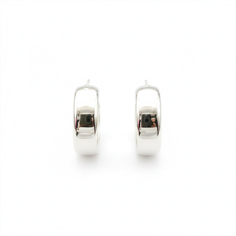 The99Jewel Silver Plated Stylish Hoop Earrings