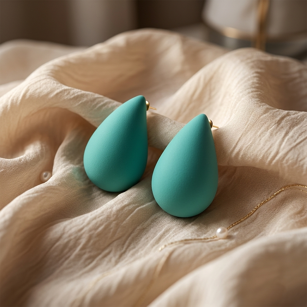 The99Jewel Trendy Teardrop Stud Earrings for Women