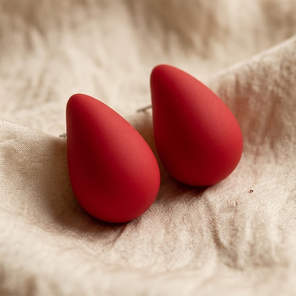 The99Jewel Trendy Teardrop Stud Earrings for Women