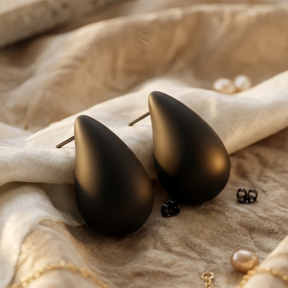 The99Jewel Trendy Teardrop Stud Earrings for Women