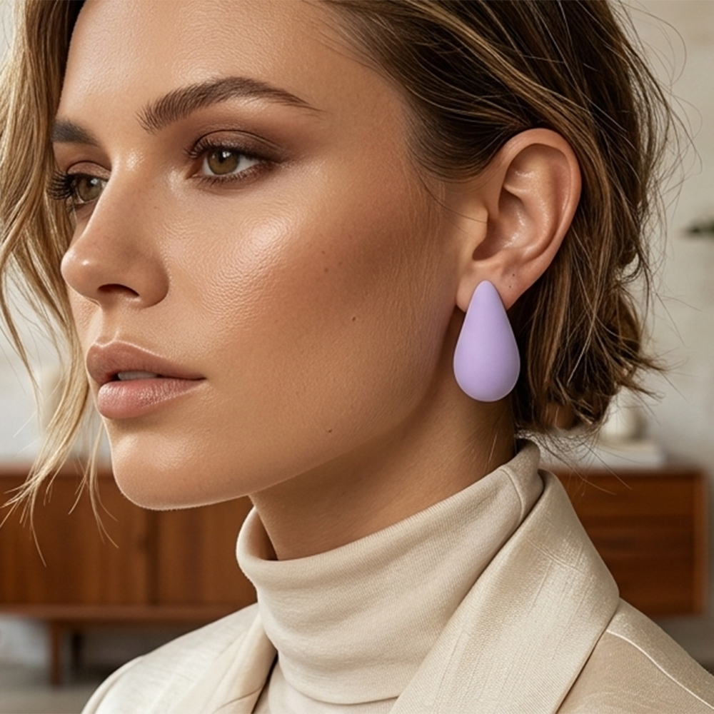 The99Jewel Trendy Teardrop Stud Earrings for Women