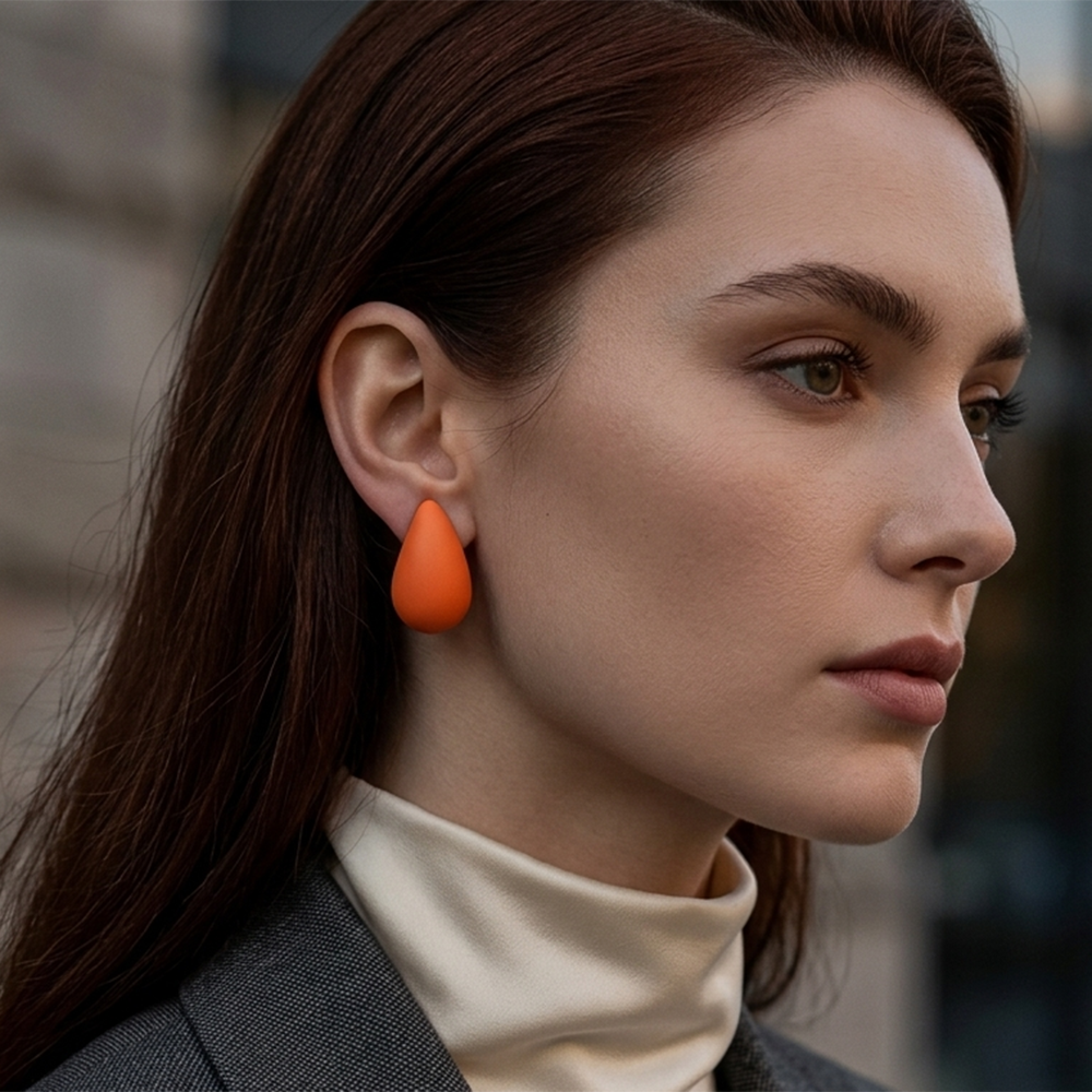 The99Jewel Trendy Teardrop Stud Earrings for Women