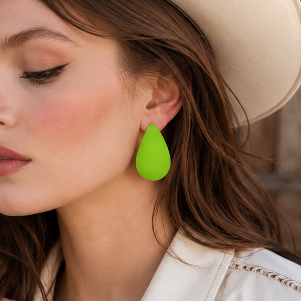 The99Jewel Trendy Teardrop Stud Earrings for Women