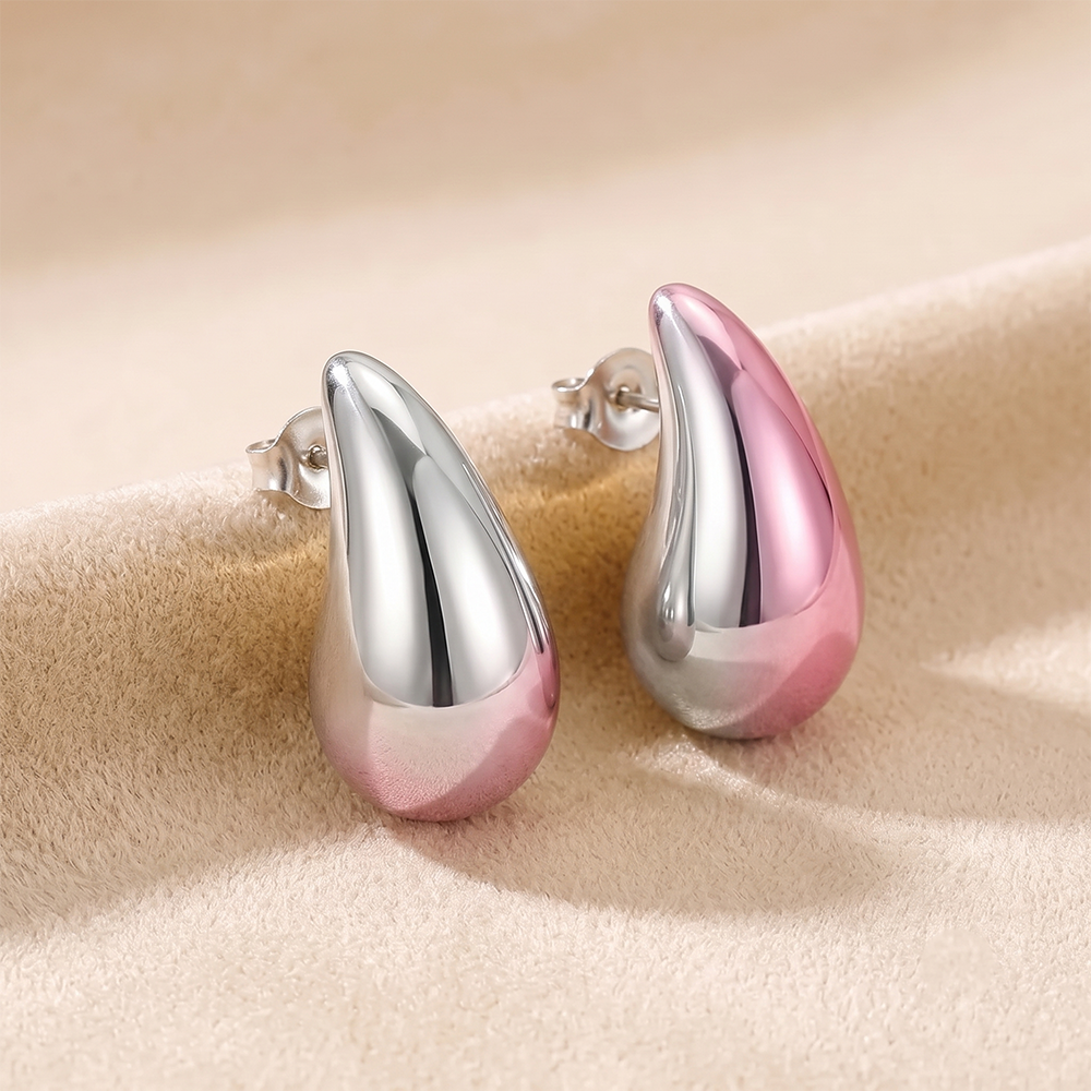 The99Jewel Stylish Minimalist Statement Stud Earrings