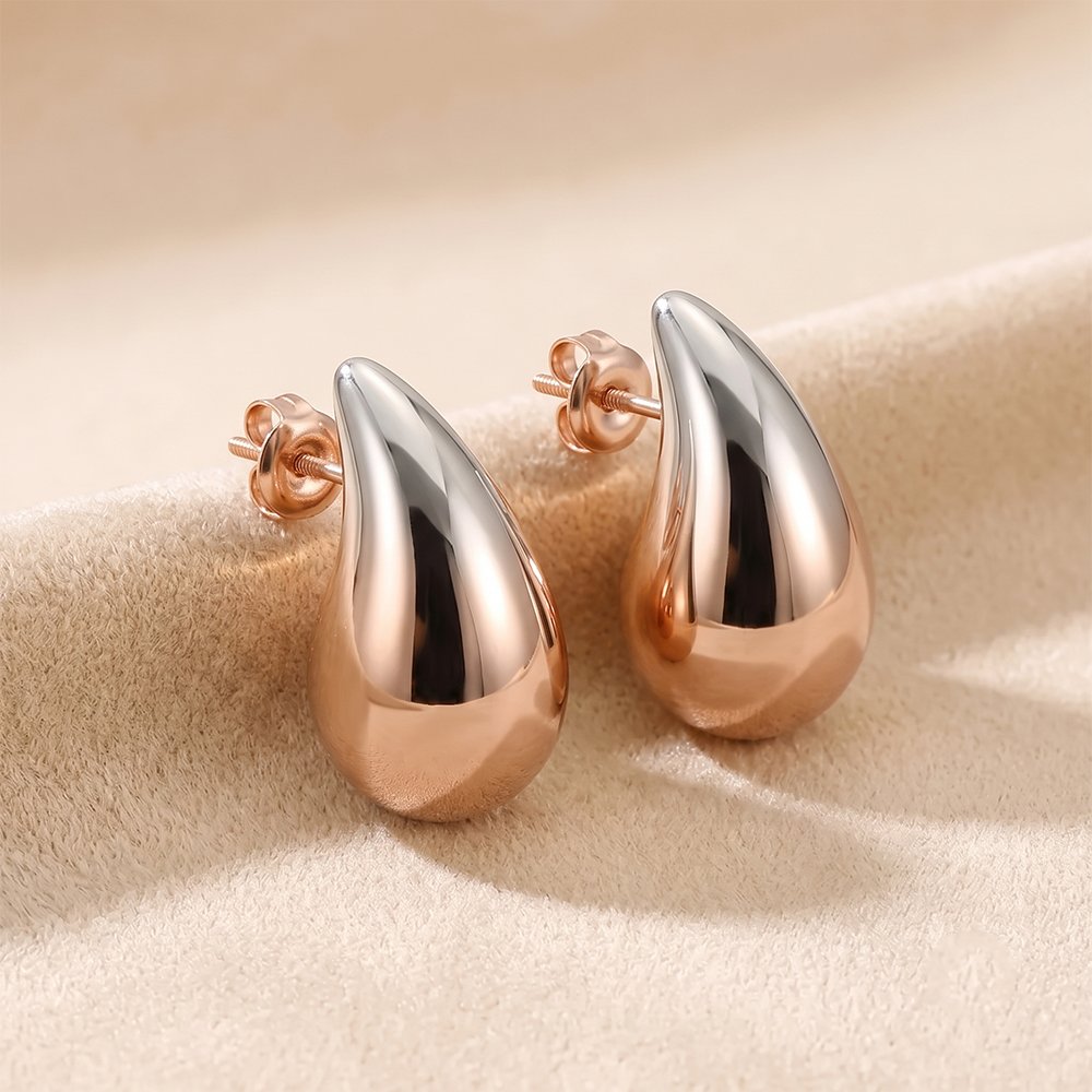 The99Jewel Stylish Minimalist Statement Stud Earrings