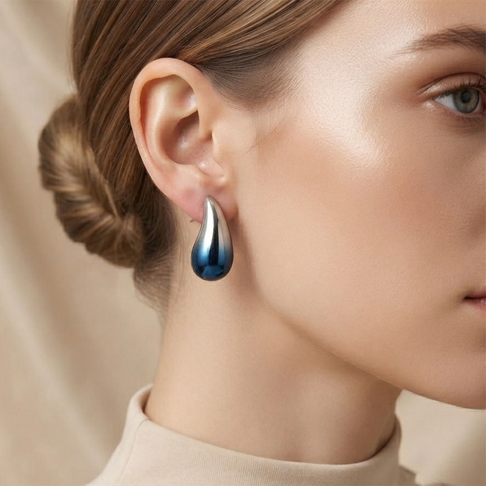 The99Jewel Stylish Minimalist Statement Stud Earrings