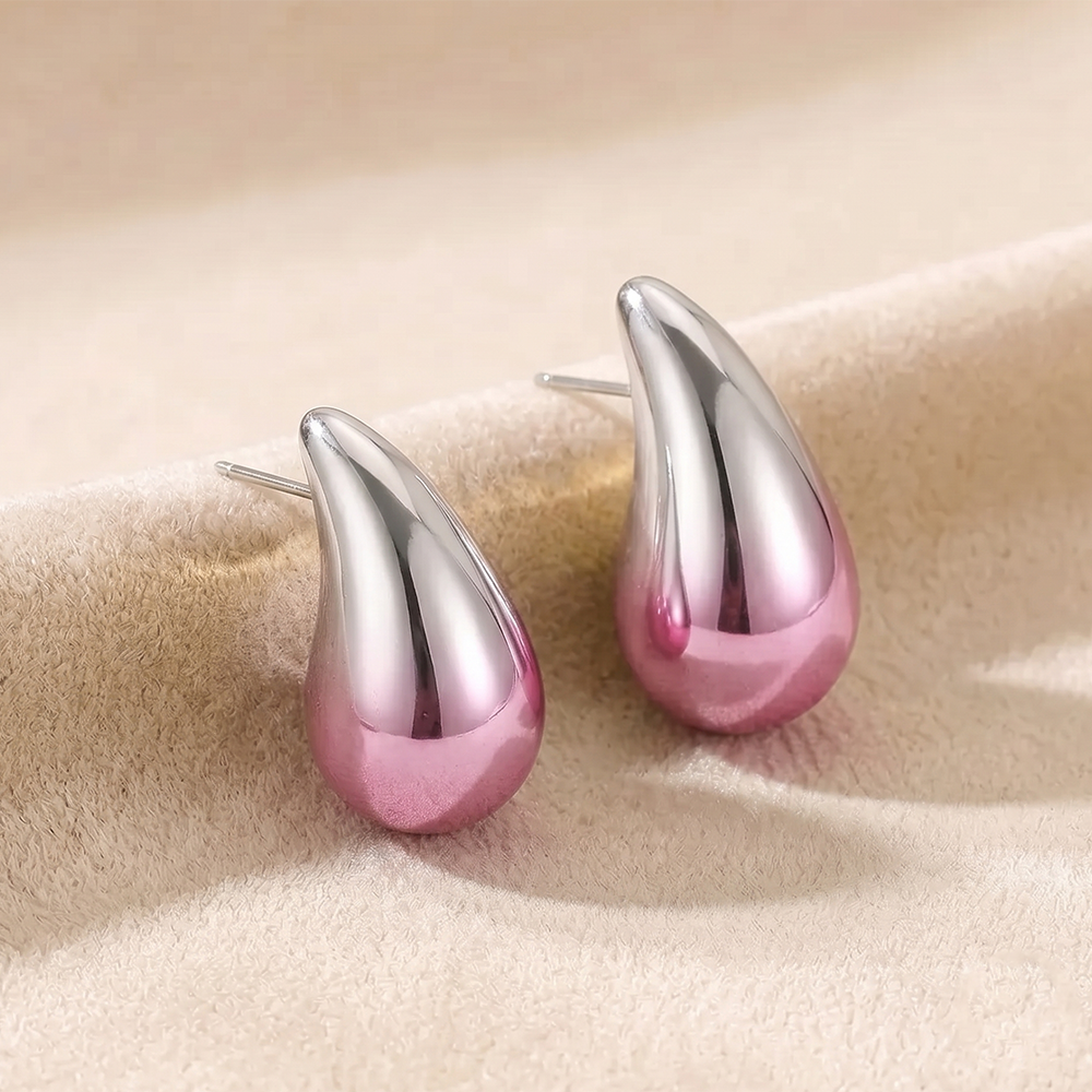 The99Jewel Stylish Minimalist Statement Stud Earrings