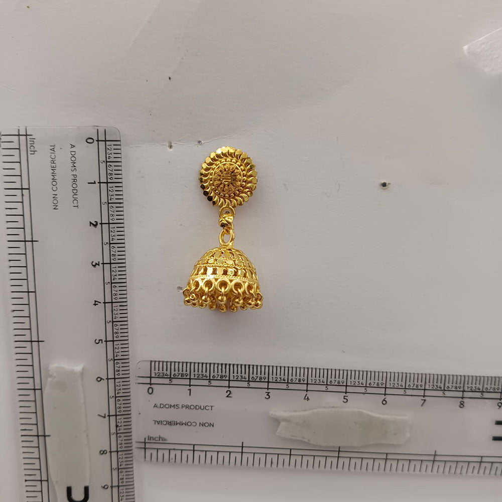 The99Jewel Beautiful Gold Plated Jhumka Earrings for Women | Designer Ethnic Jewellery for Festive Looks