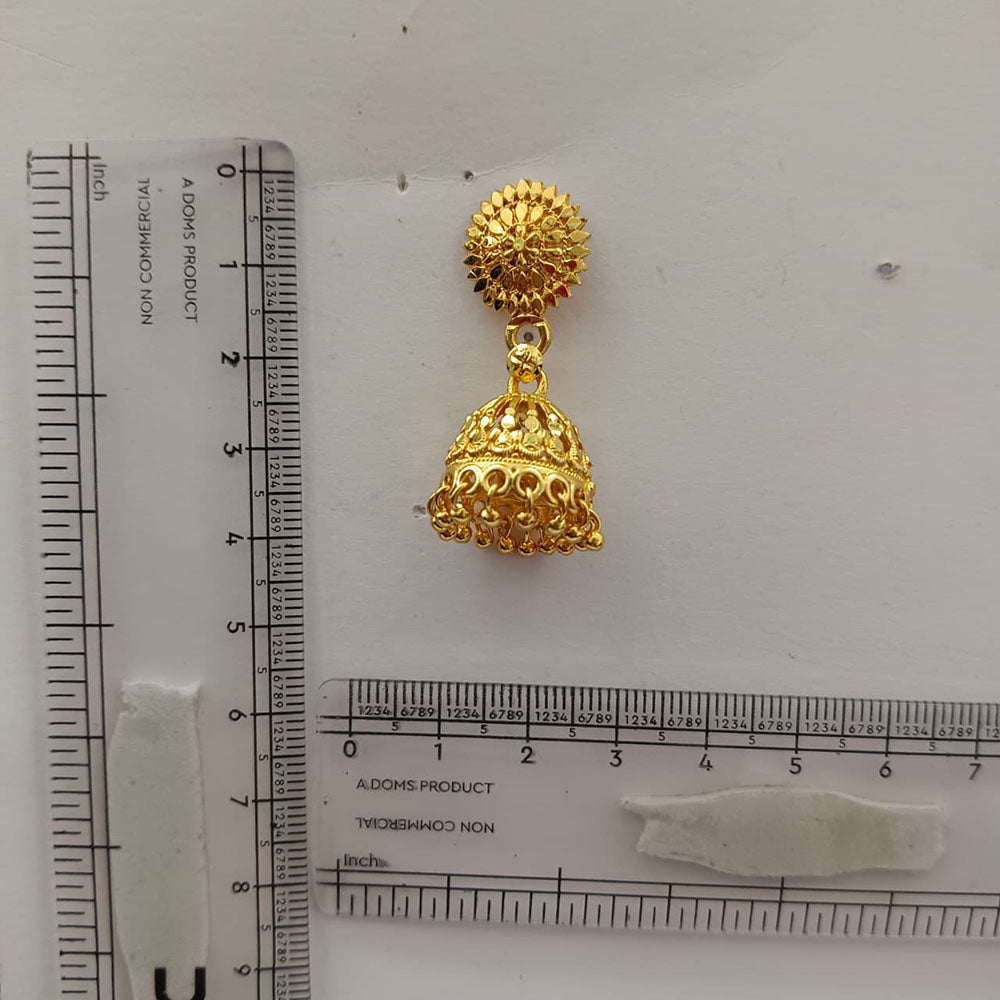 The99Jewel Beautiful Gold Plated Jhumka Earrings for Women | Designer Ethnic Jewellery for Festive Looks