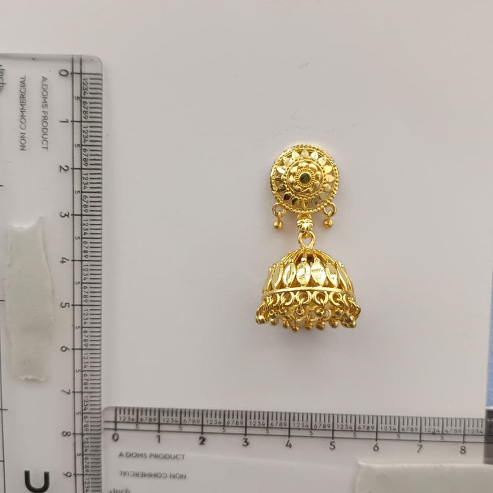 The99Jewel Traditional Gold Plated Jhumki Earrings | Designer Indian Earrings for Women & Girls